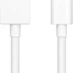 realme USBType Cable 8 A 100 cm DL129 (Compatible with Mobile Phones with SuperVooC Charging Input, White, USB Type A To USB Type C, 80 W)